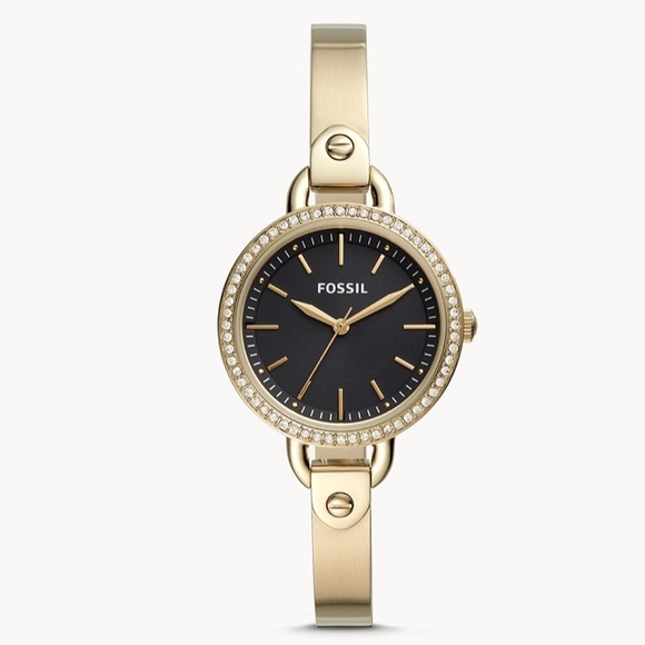 ✨ GOLD FOSSIL WATCH ✨ - Picture 2 of 2